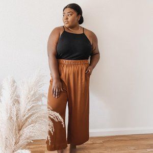 Only Child Cove pants amber tencel